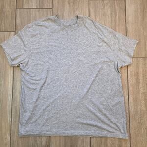 SKIMS Heather Gray T Shirt Modal Cotton Stretch Short Sleeve Crewneck XL